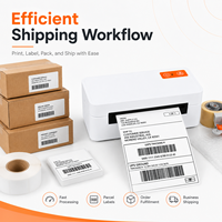 Imprimante d'étiquettes thermiques 4x6 Bluetooth USB pour codes-barres, fabricant OEM ODM pour la logistique d'entrepôt e-commerce
