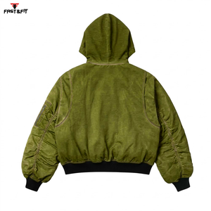 เสื้อฮู้ดดี้ผ้าฝ้ายคุณภาพสูง 100% สำหรับฤดูหนาว ทรงโอเวอร์ไซส์ สวมใส่สบาย น้ำหนักเบา รับสกรีนโลโก้ ทรงปกติ สีพื้น ราคาดีที่สุด - Product Image 2