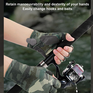Gants de pêche sur mesure, gants de pêche ajustés sur mesure, service OEM, marque privée, production en gros pour le marché mondial - Product Image 6