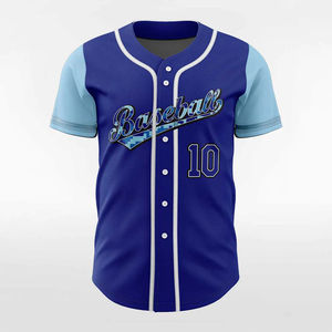 Camisetas de Béisbol Personalizadas, Camiseta de Béisbol Sublimada con Nombre del Equipo e Impresión del Jugador - Product Image 3