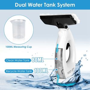 4 in 1 Cordless Electric Window Cleaner Rechargeable Dual Water Tanks Multifunctional Spray for Glass Tile Mirror Cleaning - Product Image 4