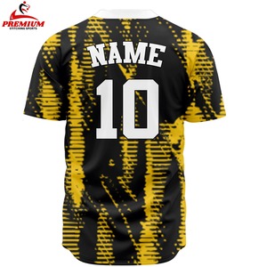 Nouveauté : Maillot de baseball en sublimation, léger, tissu doux, coupe confortable, respirant, haute qualité - Product Image 2