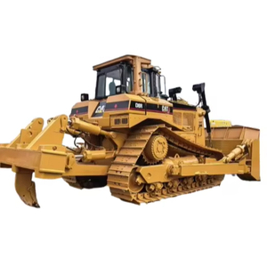 Bulldozer sur chenilles CATT D8R d'occasion de haute qualité, moteur d'origine, faible nombre d'heures, pour travaux de construction lourds, bulldozer CATT d'occasion à vendre - Product Image 1