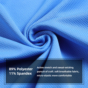 Camiseta Deportiva de Compresión para Hombre con Logotipo Personalizado, Secado Rápido, Corte Regular, Elástica, para Fitness, Running, Tejida, 100% Algodón Orgánico - Product Image 3