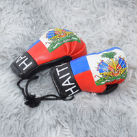 Gants de boxe miniatures personnalisables 2026, légers, respirants, à séchage rapide, en cuir, unisexe, avec fermeture auto-agrippante