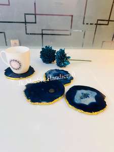 แผ่นรองแก้วหินอ่อนคุณภาพสูง ดีไซน์ทางศาสนาแบบเฉพาะตัว ขัดเงาด้วยหินอินเดีย ทำด้วยมือ ทนทาน ราคาดีที่สุดสำหรับชาและกาแฟ - Product Image 5