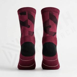 Calcetines Deportivos para Ciclismo, Secado Rápido, Spandex Transpirable, Duraderos, Suaves, para Gimnasio, Color Personalizado, en Pares - Product Image 2