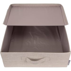 MA65BEI Almacenamiento Bajo Cama de Tela para Ropa de Cama y Prendas de Temporada, Solución de Armario que Ahorra Espacio para Dormitorios y Apartamentos Tipo Estudio - Product Image 5