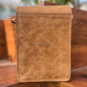 Custom Business 100% Genuine Leather Handbag Crossbody Men's Sling Shoulder Bags Real Cowhide Leather Messenger Bags for Women - Product Image 5