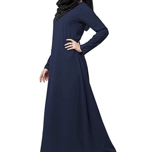 2026 Outer Wear Islamic Clothing Abaya Women Muslim Dress Abaya Belt Waist Baggy Kaftan Wholesale Abaya Silk Custom Abayas - Product Image 4
