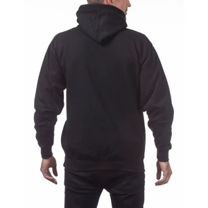 Sajjawal Zipper-Up Hooded Regular Fit 100% Cotton Fleece 400g Heavyweight Solid Eco-Friendly Windproof <b>Waterproof</b> Winter Mens - Product Image 6