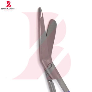 Ciseaux à pansements 5,5 pouces, manche violet, acier inoxydable, ciseaux chirurgicaux médicaux pour traumatismes, outil de premiers secours, qualité hospitalière - Product Image 6