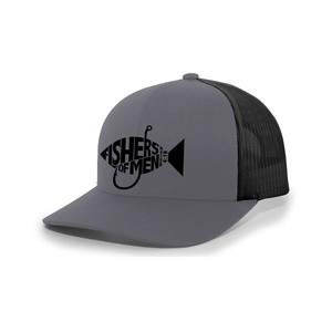 Custom Fishers of <b>Men</b> Printed Mesh Back Baseball <b>Cap</b> Unisex Outdoor Fishing <b>Snapback</b> Hat Wholesale OEM - Product Image 1
