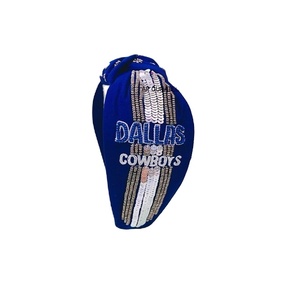 Nouveau Bandeau pour femme fait main noué avec perles de rocaille, tendance, pour le jour du match, orné d'embellissements - Product Image 1