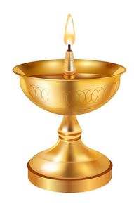 Cuenco de Latón Artesanal para Diwali, Decoración de Mesa con Flores, para Ceremonias Religiosas, Festividades y Regalos - Product Image 2