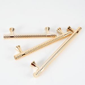 Modern Brass Bar Cabinet <b>Pull</b> <b>Handle</b> Gold Colour use for hotel office home Customized Furniture Durable Metal Design <b>pull</b> <b>Handle</b> - Product Image 1