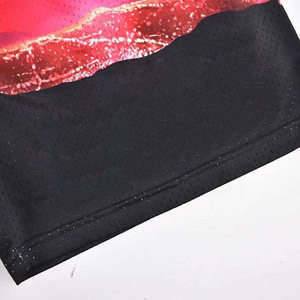 Short de bain dégradé pour homme, imprimé par sublimation, séchage rapide, cordon de serrage, décontracté, longueur courte, taille mi-haute, 100 % polyester - Product Image 5