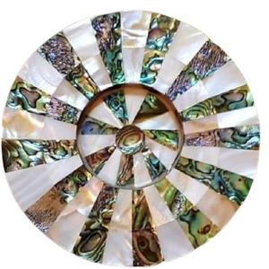 Elegante Posavasos de Nácar Pulido de Primera Calidad, Hecho a Mano para Tazas de Té y Café, Decoración de Mesa de Comedor y Fiestas - Product Image 2