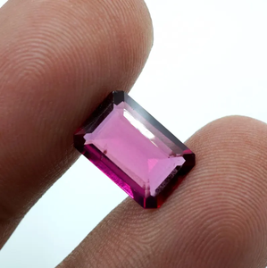 HAYAAT GEMS Pierre précieuse de béryl rouge naturel PinkishLab Grown, 2,90 carats, taille coussin 12x8x4mm, provenant du Rajasthan, pour la fabrication de bijoux - Product Image 3