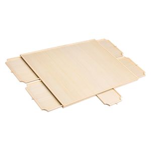 Mesa de Madera Portátil de 40x29 cm con 5 Cajones, Cubierta para Rompecabezas Giratorio de 2000 Piezas, Accesorios para Rompecabezas Diseñados para Adultos - Product Image 1
