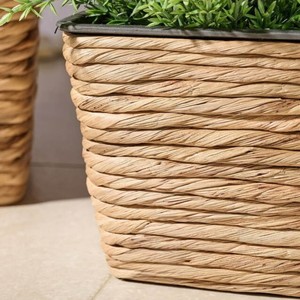 Juego Ecológico de 3 Macetas de Jacinto de Agua con Revestimiento Impermeable, Estilo Rústico, Más Vendidas para Hogar, Jardín, Interior y Exterior - Product Image 6