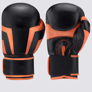 Premium Matte PU Leather Boxing <b>Gloves</b> Custom Logo Gym Training Heavy Bag Sparring Mitts For Men Women Target Sports Wholesale - Product Image 1