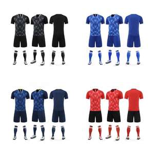 Uniforme de Fútbol Personalizado para Hombre al por Mayor 2024-2025, 100% Poliéster, Ropa Deportiva de Fútbol para Equipos Nacionales, Transferencia Térmica, Antibacteriano - Product Image 2