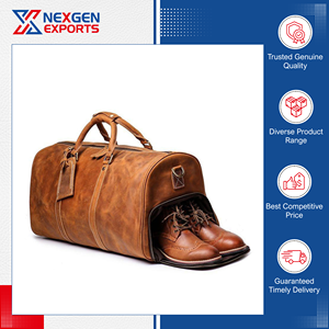 In Depth Experience Manufacturing Genuine Quality Large-Capacity PU Leather <b>Travel</b> <b>Bag</b> Zipper at Reasonable Market Price - Product Image 5