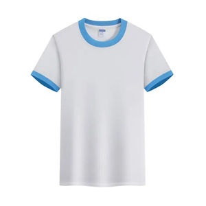 เสื้อยืดผู้ชายคุณภาพสูงแบบใหม่สั่งทำได้ ขายดี แขนสั้น ผ้าฝ้าย 100% สวมใส่สบาย ราคาส่งจากโรงงาน - Product Image 2