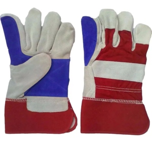 Guantes de Trabajo Industriales de Piel de Vacuno Canadiense de Primera Calidad, Resistentes, con Doble Palma, Duraderos y Anti-Corte - Product Image 4