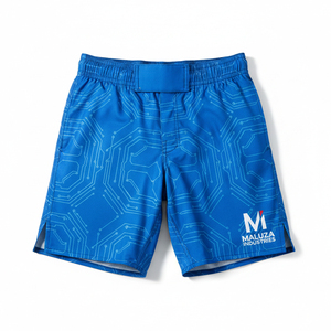 Shorts de MMA professionnels avec ceinture antidérapante, logo personnalisé, trunks de combat, équipement de grappling pour les professionnels des arts martiaux - Product Image 1