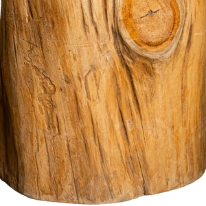 Tabouret en teck artisanal de luxe ARTERRA pour hôtel, villa, appartement, entrepôt, ottoman - Product Image 3