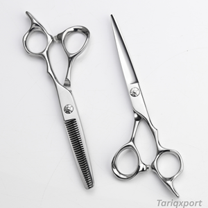 Ciseaux plats professionnels pour coiffeur en alliage de cobalt japonais Vg10, ciseaux de salon à lame tranchante - Product Image 6