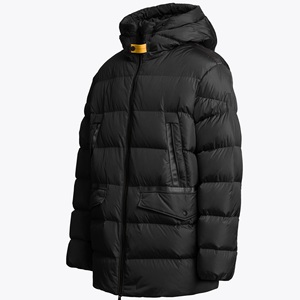 Down Hybrid Para <b>Jumper</b> Cardigan Gilet Jacket With Zipper Closure Windproof Winter Elongated Long Parka Para <b>Jumper</b> Jackets - Product Image 2