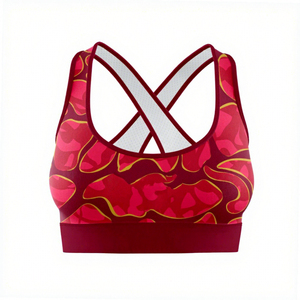 Women Premium Sports Bra Athletic High Support For Gym Workout Running Yoga Fitness Comfortable Breathable Wear Top - Product Image 2