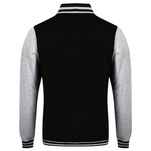 Chaqueta Bomber Unisex Personalizada con Bordado Chenille, Tejido de Lana, Resistente al Viento, Marca Privada, Proveedor ODM - Product Image 2