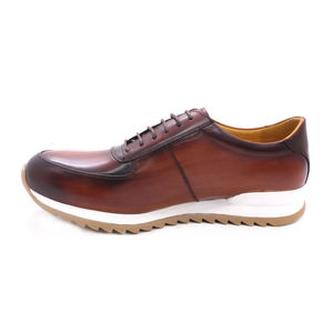 Wholesale Genuine Leather <b>Dress</b> Shoes for Men Italian Brown Oxford Lace Up Formal Business Office <b>Wedding</b> Footwear Premium - Product Image 2