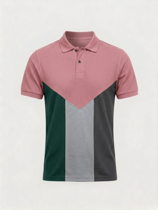Polo pour homme à manches courtes avec fermeture boutonnée, prix de gros, dernière conception, coupe classique, respirant, séchage rapide - Product Image 6