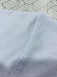 T-shirt pour homme à coupe ample avec impression numérique de logo personnalisé, 100% coton, 240 g/m², col rond côtelé, épaules tombantes, style streetwear surdimensionné - Product Image 6