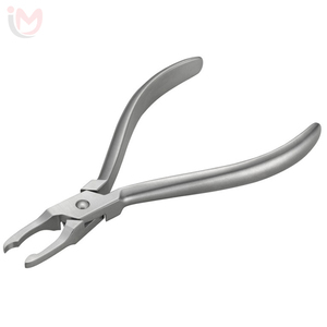 Pince de contournement de couronne dentaire orthodontique professionnelle en acier inoxydable, forceps de pliage de fil de haute précision, outils de laboratoire dentaire - Product Image 1