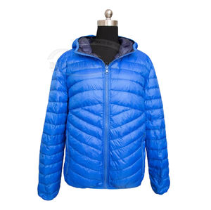 Veste d'hiver pour hommes de haute qualité bouffante à capuche imperméable avec col montant en gros grande taille coton chaud Style High Street - Product Image 2