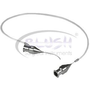 23G Simcoe A Cannula Ophthalmic Irrigation Aspiration Cannula Stainless Steel Eye Surgical Instrument CE By <b>Blush</b> Surgical - Product Image 3