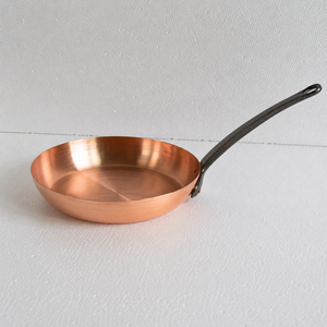 100% Pure Copper Frying Pan, Handmade Copper Skillet, Premium Chef Cooking Pan, Heavy Gauge Copper Cookware, OEM ODM Wholesale - Product Image 2