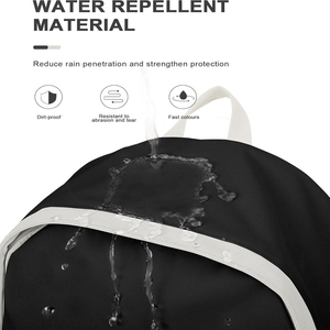 Comfortable Drawstring Daypack Student Backpack High School Colleague Student Retro Laptop Books Backpack Bags - Product Image 5