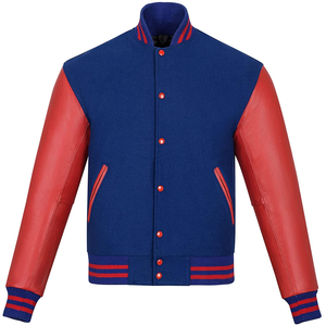 Veste universitaire personnalisée surdimensionnée respirante à col en V brodé unisexe de qualité supérieure blanche style baseball Letterman marque privée streetwear - Product Image 6