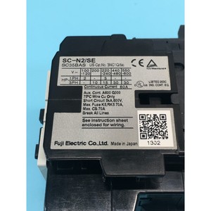 Contactor Magnético FUJI ELECTRIC SC-N2/SE - Equipos y Piezas de Semiconductores de Confianza con Legado Global - Product Image 6