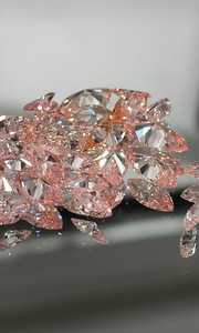 Diamants roses cultivés en laboratoire de 0,30 à 1,00 carat, type CVD 2A, formes ovale, poire, coussin, radiant, marquise, émeraude, cœur, princesse. - Product Image 2