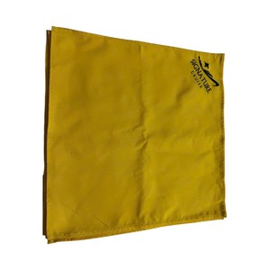 ธงผ้าฝ้ายทรงสี่เหลี่ยมแบบแขวน สีเบจ - Product Image 2