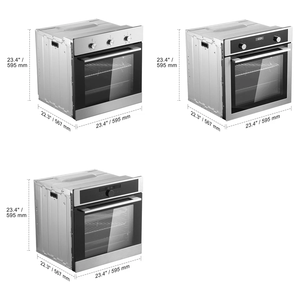 เตาอบติดผนังแบบไฟฟ้า 24 ช่อง รุ่น 6/9/16 ฟังก์ชั่น 2.68C-u.F-t - Product Image 2