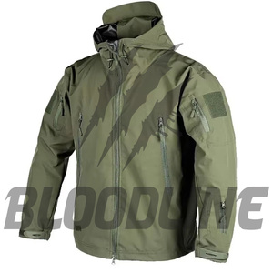 Veste Softshell imperméable camouflage olive pour homme Bloodline, manches longues, pour la chasse en plein air en hiver - Product Image 6